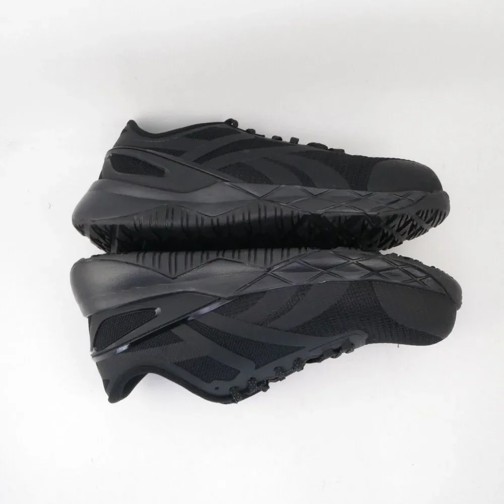 Reebok Nanoflex Unisex Men's US 6.5 - WO 8.5 Tr Black Safety Athletic Work Shoe